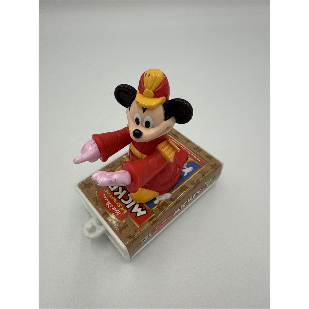 1998 Disney The Spirit Of Mickey VHS Train Car McDonalds Happy Meal Toy Vintage